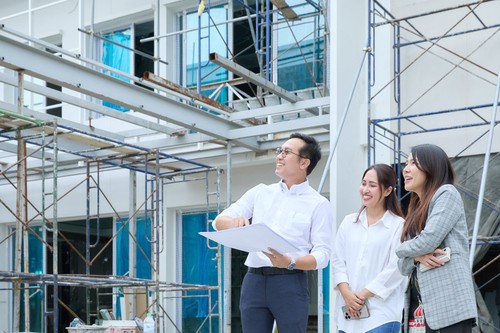 Hands working together